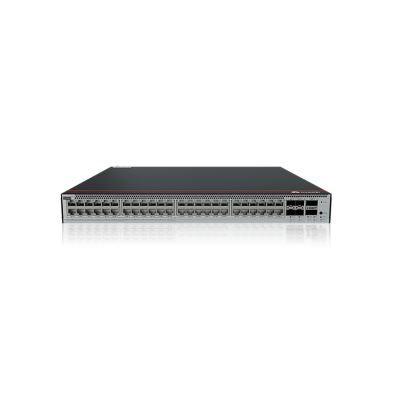 S5755-H48UN4Y2CZ : 48 × 100M/1/2.5G Base-T Ethernet ports, 4 x 1/10/25GE SFP28, 2 x 40/100GE QSFP28 ports