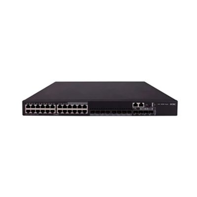 LS-5560X-30C-EI-GL: L3 Ethernet Switch(24GE(8SFP Combo)+4SFP Plus+1Slot),Without Power Supplies