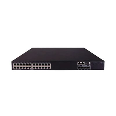 LS-5560X-30C-PWR-EI-GL: L3 Ethernet Switch with 24*10/100/1000BASE-T Ports,4*10G/1G BASE-X SFP+ Ports and 1*Slot,PoE,Without Power Supplies