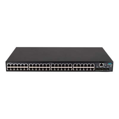 JL829A 48 RJ-45 autosensing 10/100/1000 ports 4 SFP+ ports min=0 \ max=4 SFP+ Transceivers Power supply included