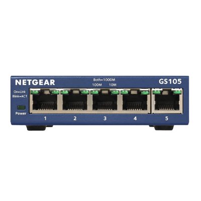 "GS105" NETGEAR  Unmanaged Switch  GS105