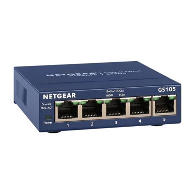"GS105" NETGEAR  Unmanaged Switch  GS105
