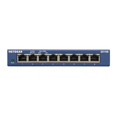 "GS108" NETGEAR  Unmanaged Switch  GS108