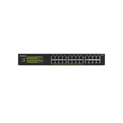 GS324v2 : GS324P : 24 x 10/100/1000Mbps Ports (Auto Uplink)16 x 802.3at PoE+ Portsx 10/100/1000Mbps Ports (Auto Uplink)