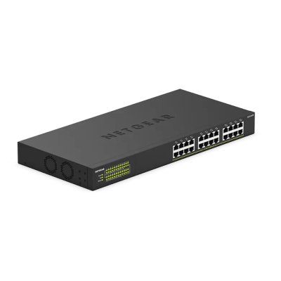 GS324P : 24 x 10/100/1000Mbps Ports (Auto Uplink)16 x 802.3at PoE+ Ports
