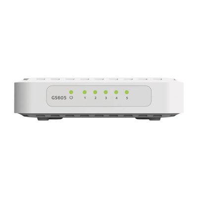 GS605 : 5 Port Gigabit Ethernet Unmanaged Switch