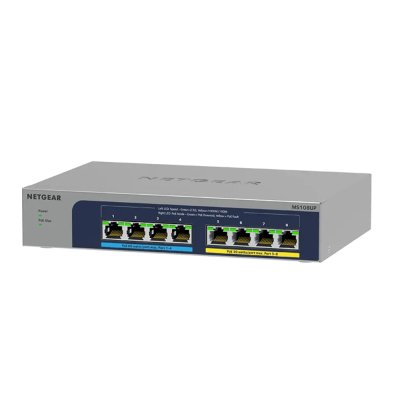 MS108UP : 8-port Multi-Gigabit (2.5G) Ethernet Ultra60 PoE++Unmanaged Switch