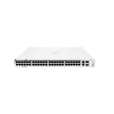 JL809A : HPE Networking Instant On Switch 40p Gigabit CL4 8p Gigabit CL6 PoE 2p 10GBT 2p SFP+ 600W 1960