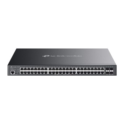 SG3452XP : Omada 48-Port Gigabit and 4-Port 10GE SFP+ L2+ Managed Switch with 48-Port PoE+