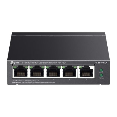 "TL-SF1005LP" TP-Link 10/100M POE Switch TL-SF1005LP