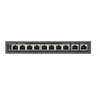 "RG-ES110D-P" Reyee Unmanaged PoE Switch  RG-ES110D-P