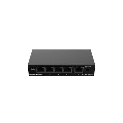 "RG-S205GC-P" Reyee Gigabit Smart Cloud Managed PoE Switch  RG-S205GC-P