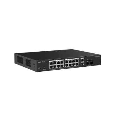 "RG-ES220GS-LP" Reyee Gigabit Smart Cloud Managed PoE Switch  RG-ES220GS-LP