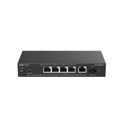 "RG-ES206MG-P" Reyee Gigabit Smart Cloud Managed PoE Switch  RG-ES206MG-P