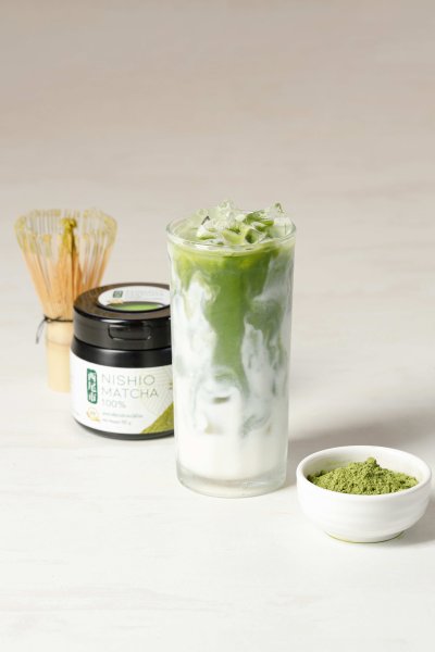 ผงมัทฉะญี่ปุ่นนิชิโอะ Nishio matcha 100%