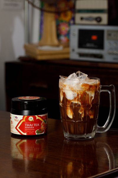 ผงชาไทยพรีเมี่ยมเข้มข้น ไม่มีสังเคราะห์