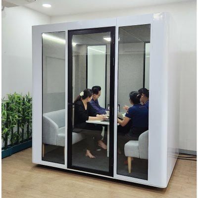 Qupod [Work Pod] 4P ห้องเก็บเสียงสำเร็จรูป (4คน)