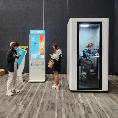 Qupod 1P ห้องเก็บเสียงสำเร็จรูป (1คน) Qupod 1P ห้องเก็บเสียงสำเร็จรูป (1คน)