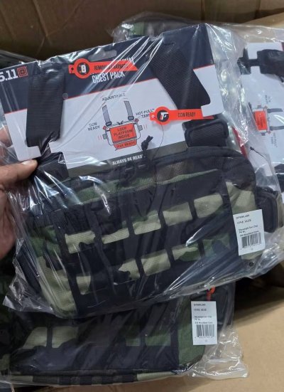 5.11 Skyweight™ Survival Chest Pack — Woodland Camo (M81