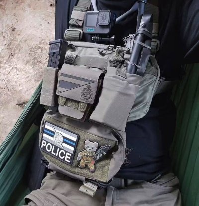 5.11 Skyweight™ Survival Chest Pack — Woodland Camo (M81