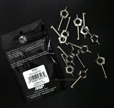 ASP Pentagon Handcuff Key