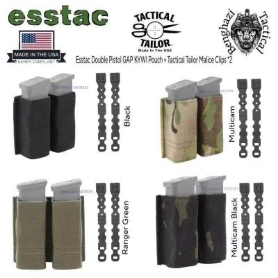 ESSTAC​ Double Pistol mag KYWI Pouch GAP