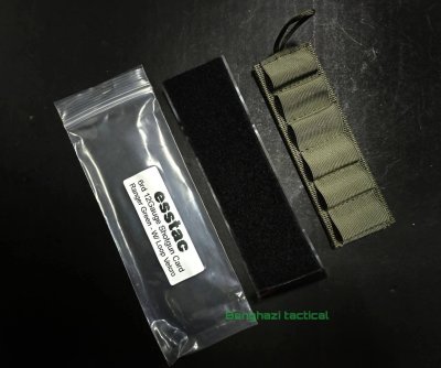 Esstac 6RD 12GA Shotgun Card มาพร้อม Sticky