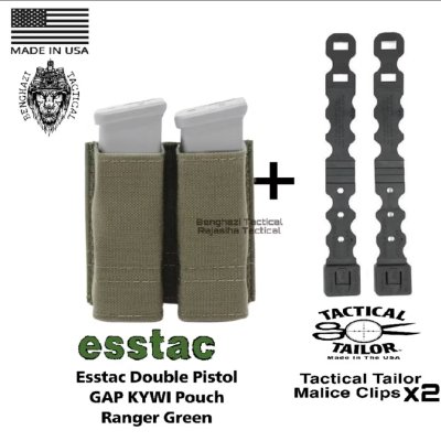 ESSTAC​ Double Pistol mag KYWI Pouch GAP