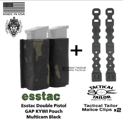 ESSTAC​ Double Pistol mag KYWI Pouch GAP