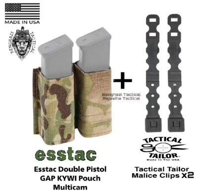 ESSTAC​ Double Pistol mag KYWI Pouch GAP