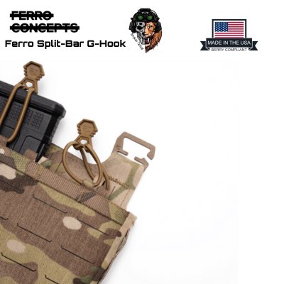 Ferro Concepts Split-Bar G-Hook (1")