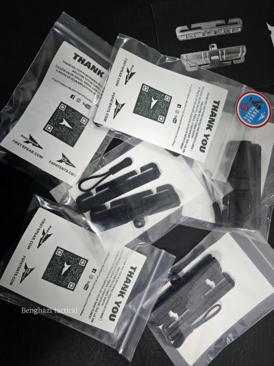 First Spear 4" Split Bar Tube Male & Female Set