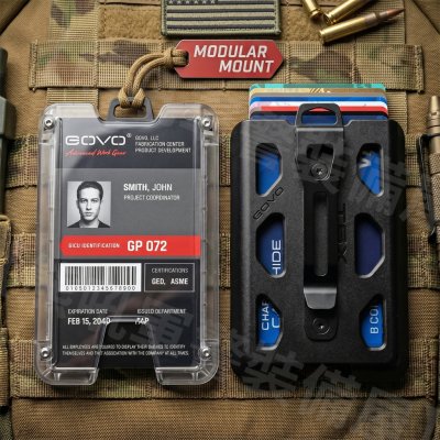 GOVO T6X Wallet & ID Holder Vertical Clip
