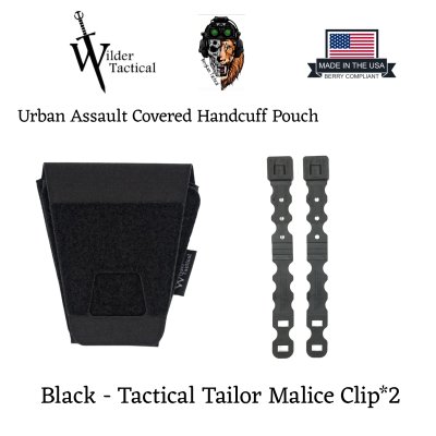 Wilder Tactical Urban Assault Covered Handcuff Pouch (แบบ Fight Light Malice Clip)