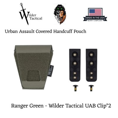 Wilder Tactical Urban Assault Covered Handcuff Pouch (แบบ Fight Light Malice Clip)