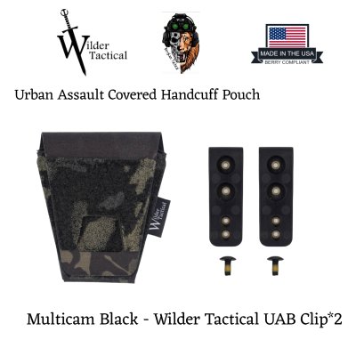 Wilder Tactical Urban Assault Covered Handcuff Pouch (แบบ Fight Light Malice Clip)