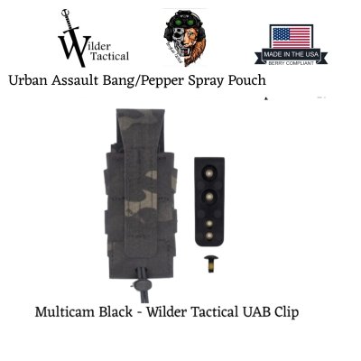 Wilder Tactical Urban Assault Bang / Pepper Spray Pouch