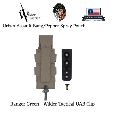 Wilder Tactical Urban Assault Bang / Pepper Spray Pouch