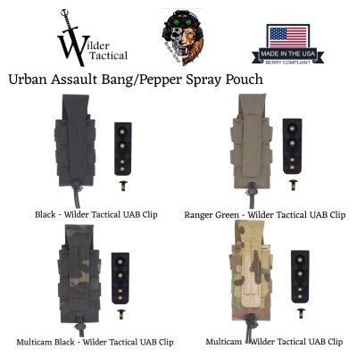 Wilder Tactical Urban Assault Bang / Pepper Spray Pouch