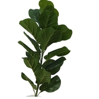 ต้นไทรใบสักปลอมขนาดใหญ่เหมือนจริง Artificial / Fake Fiddle Leaf Fig plant