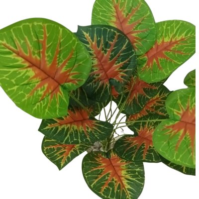 ต้นบอนสีปลอมขนาดใหญ่เหมือนจริง Artificial / Fake Fancy Leaf Caladium Plant