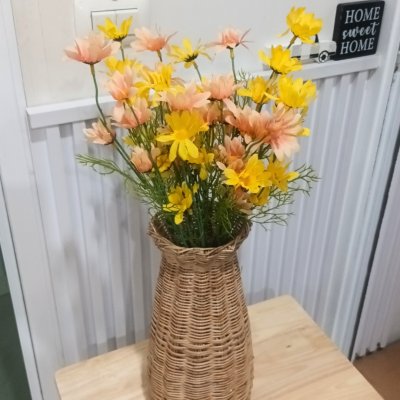 ดอกเดซี่ก้านยาวดอกไม้ปลอมดอกไม้ประดิษฐ์ Artificial daisy flowers