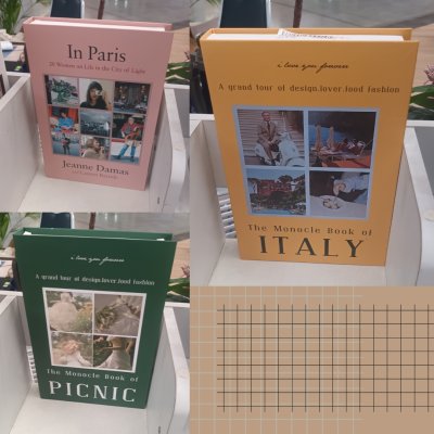 หนังสือปลอมตกแต่งสไตล์โมเดิร์น/มินิมอล