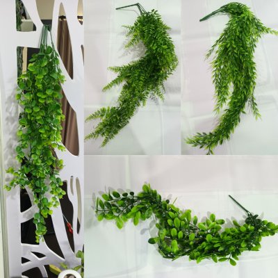 ต้นไม้เลื้อยปลอมประดิษฐ์เหมือนจริงแต่งบ้านแต่งร้าน Artificial climbing plant