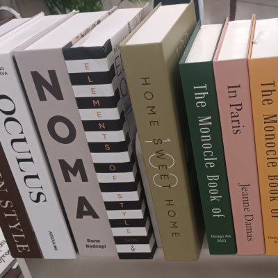 หนังสือปลอมตกแต่งสไตล์โมเดิร์น/มินิมอล