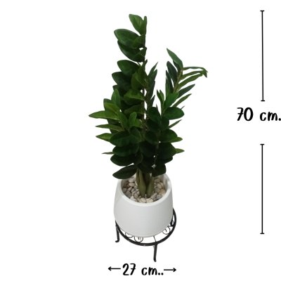 ต้นกวักมรกตประดิษฐ์/ปลอม Artificial ZZ Plant