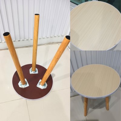 โต๊ะกลมขนาดเล็กทรงขายาว โต๊ะวางของ Small round table