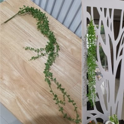 ต้นเดฟกระดุมปลอมต้นไม้เลื้อยประดิษฐ์แต่งบ้านแต่งร้าน Artificial climbing plant