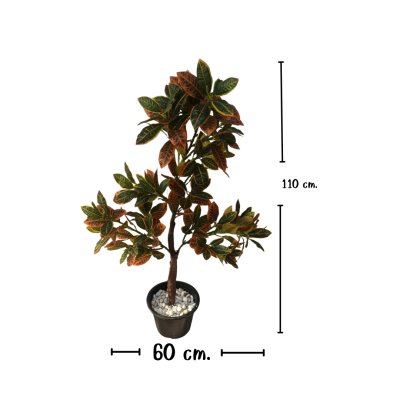 ต้นโกสนปลอมต้นไม้ประดิษฐ์ Artificial / Fake Croton Tree