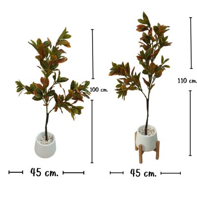 ต้นโกสนปลอมต้นไม้ประดิษฐ์ Artificial / Fake Croton Tree